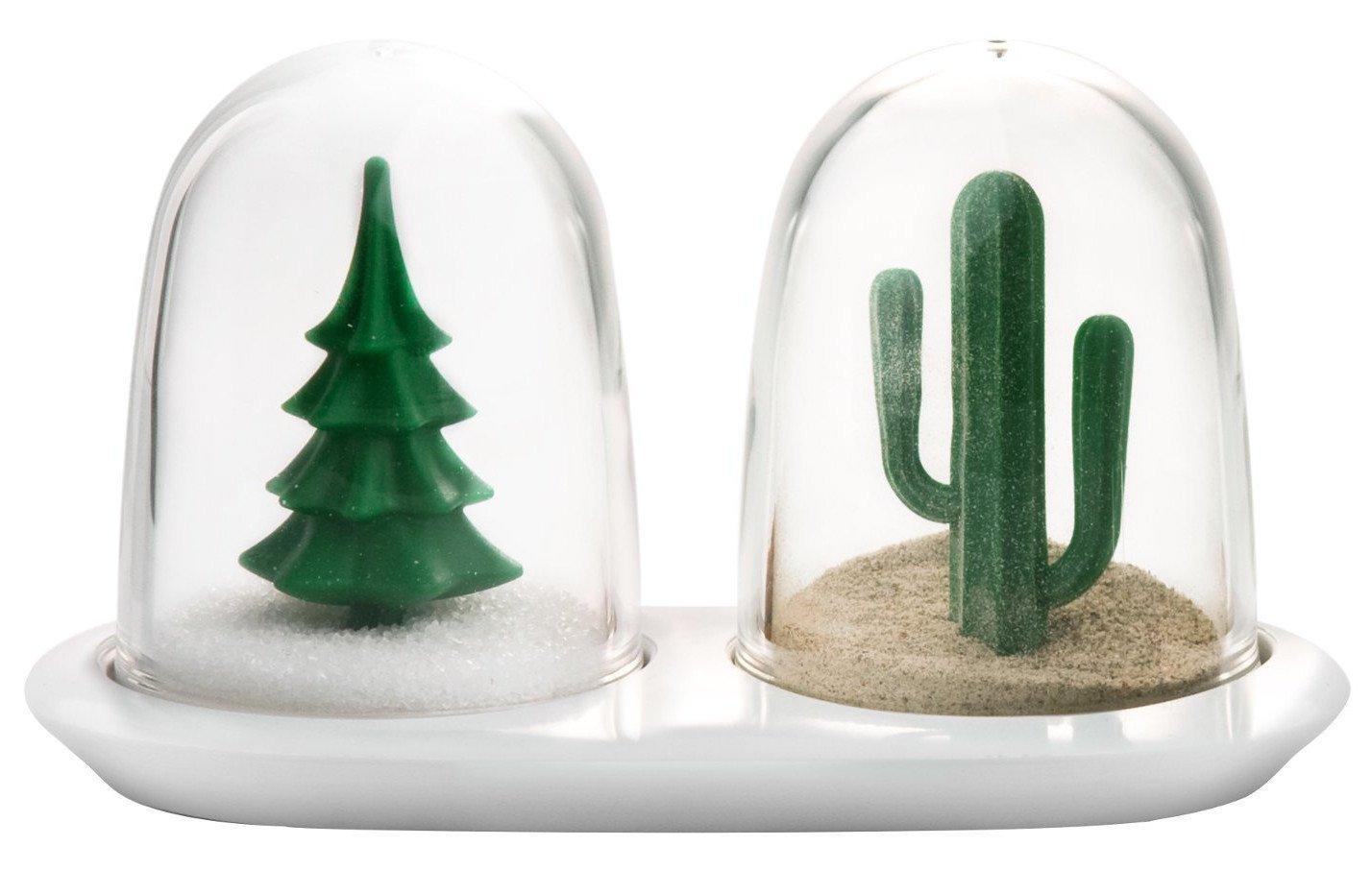 Salt & Pepper Shaker Set Winter & Summer by QUALY