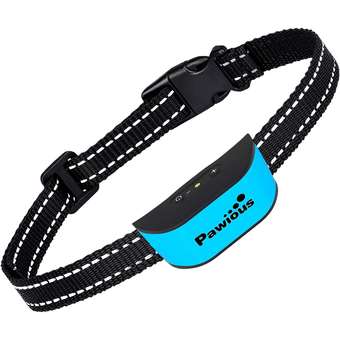 Small Dog Bark Collar Humane No Shock Rechargeable Anti Barking Collar No Harmful Prongs Sound and Vibration 7 Sensitivity Levels for Small and Medium Dogs