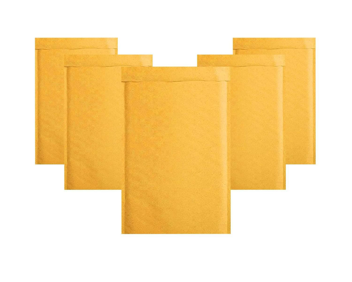 Pack of 20 Yellow Kraft Bubble Mailers 8.5 x 13 Paper Cushion Padded Envelopes 8 1/2 x 13 Peel and Seal for Mailing Bags Shipping Packing and Packaging Supplies