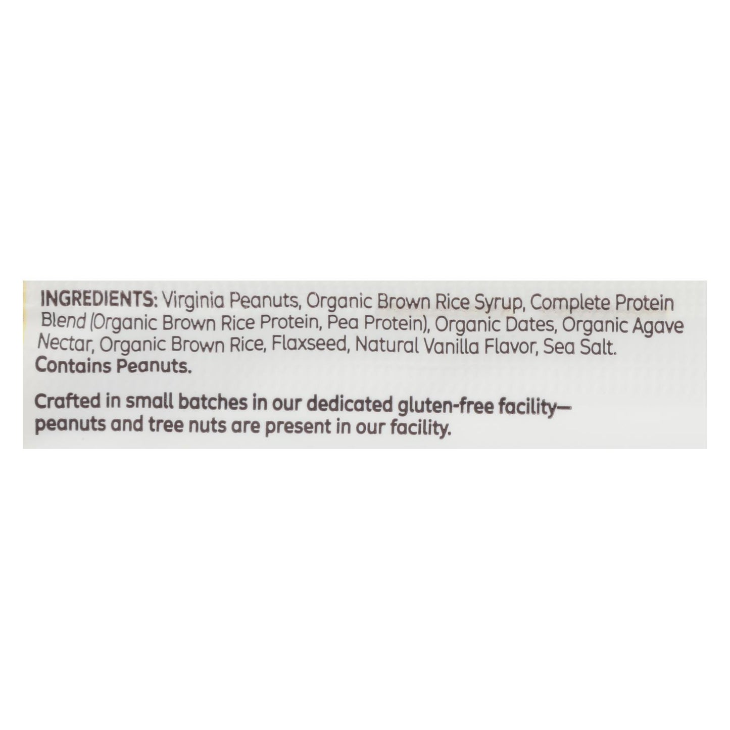 Gfb Nutrition Bars - Case Of 12 - 2.05 Oz