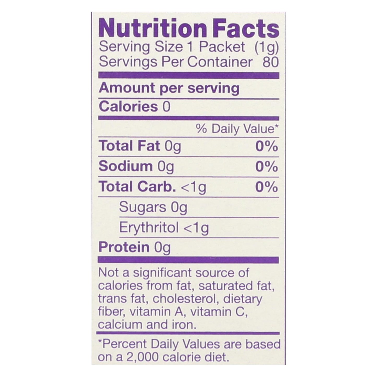 Pyure Brand Organic Stevia Granular Sweetener - Case Of 6 - 2.82 Oz