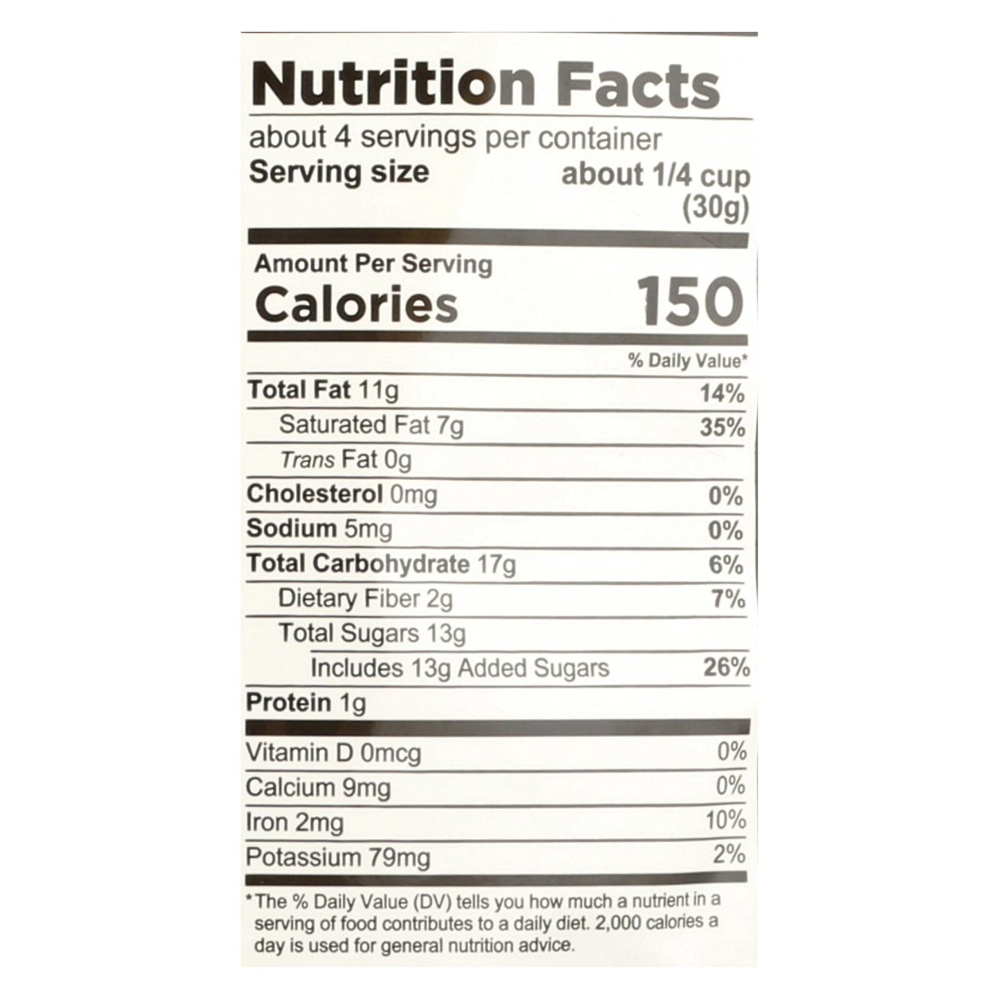 Tru Fru Dark Chocolate Coconut Melts - Case Of 6 - 4.2 Oz