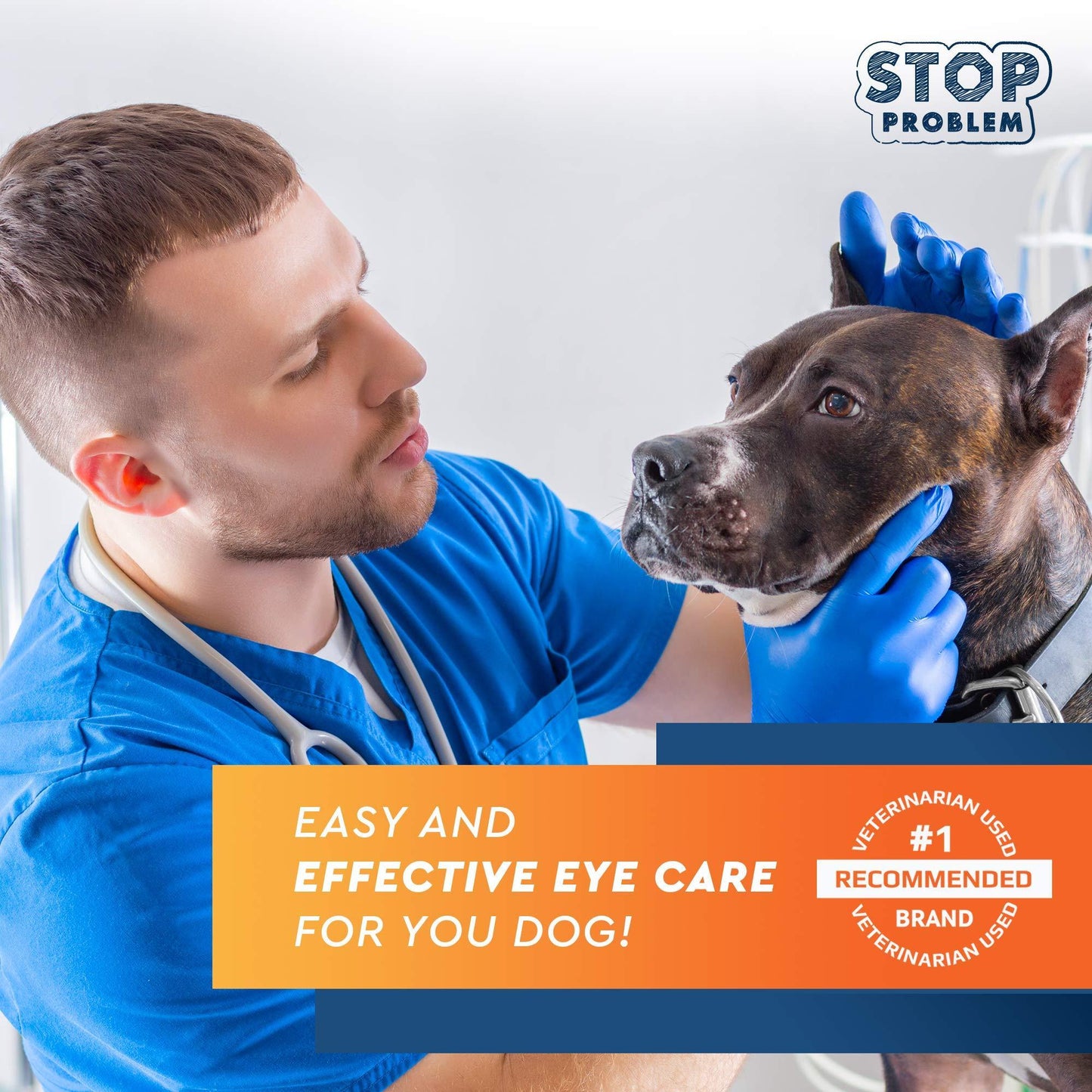 All Pets Eye Wash Drops for Relieve Pink Eye Allergies Symptoms Infections & Runny Dry Eyes Pain Free Treatment Helps Prevent Abrasions Irritations & Conjunctivitis