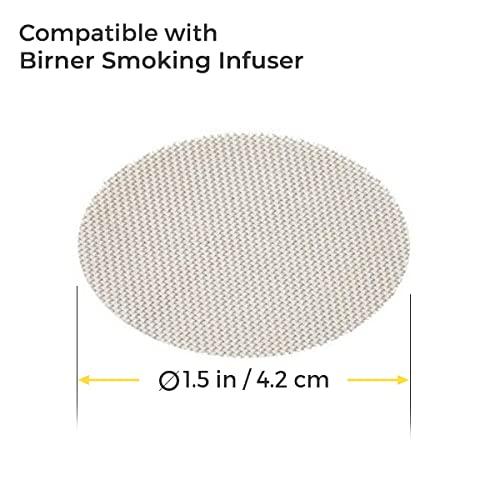 Mesh Set for Birner Smoking Gun 5 PCS 1.5 in (4.2 cm)