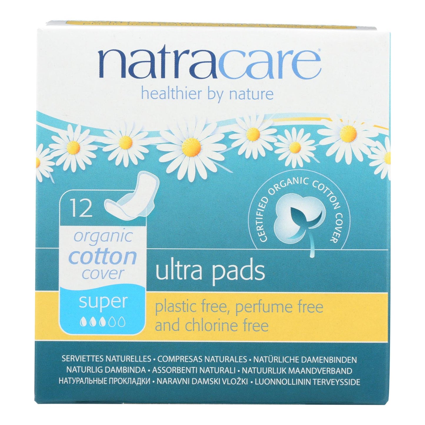 Natracare Organic & Natural Ultra Pads - Case Of 12 - 12 Ct