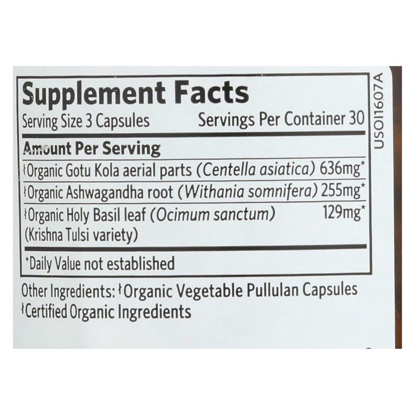 Organic India Whole Herb Supplement, Peaceful Sleep - 1 Each - 90 Vcap