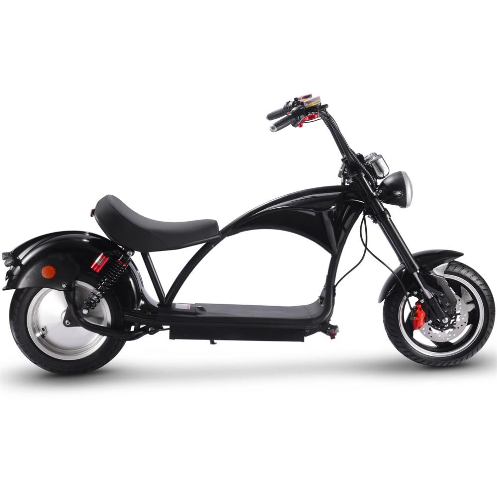 Mototec Lowboy 60v 2500w Lithium Scooter Black