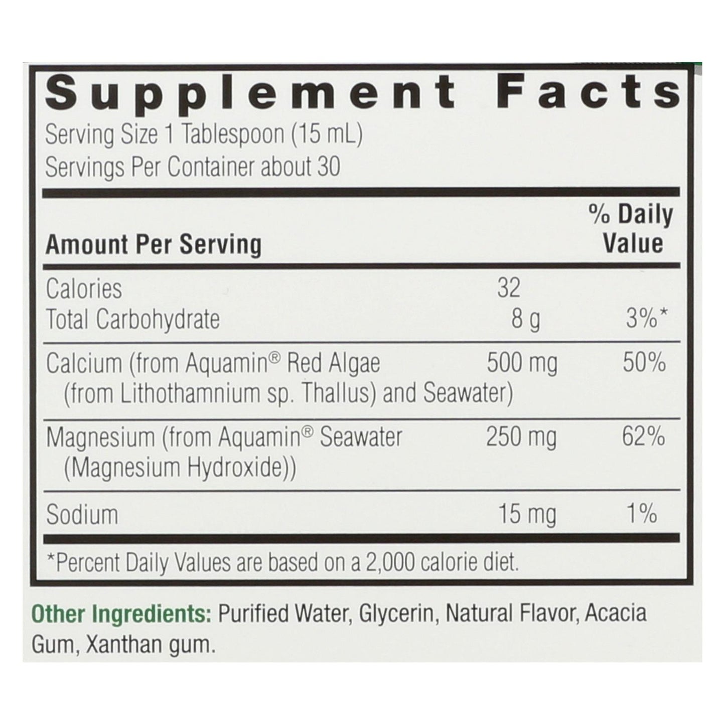 Nature's Answer Plant Based Calcium-magnesium Liquid - 1 Each - 16 Fz