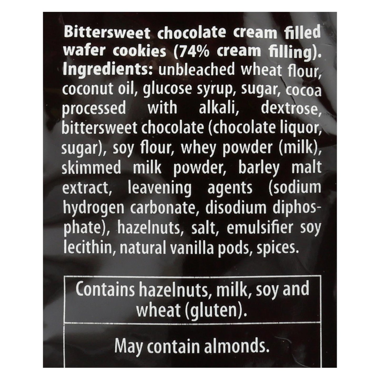 Loacker Quadratini Dark Chocolate Wafer Cookies - Case Of 6 - 8.82 Oz