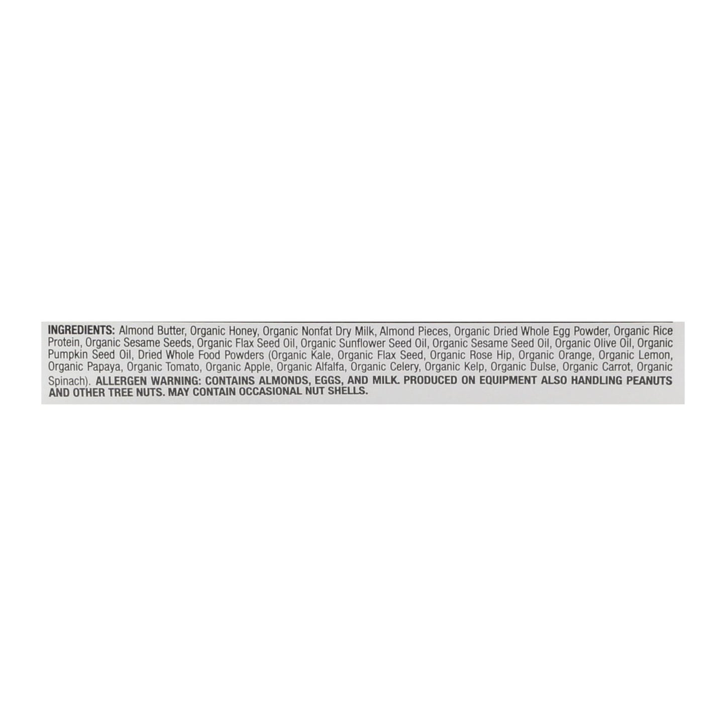 Perfect Bar Almond Butter Bar - Case Of 8 - 2.3 Oz