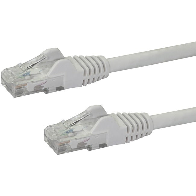 StarTech.com 25 ft White Snagless Cat6 UTP Patch Cable