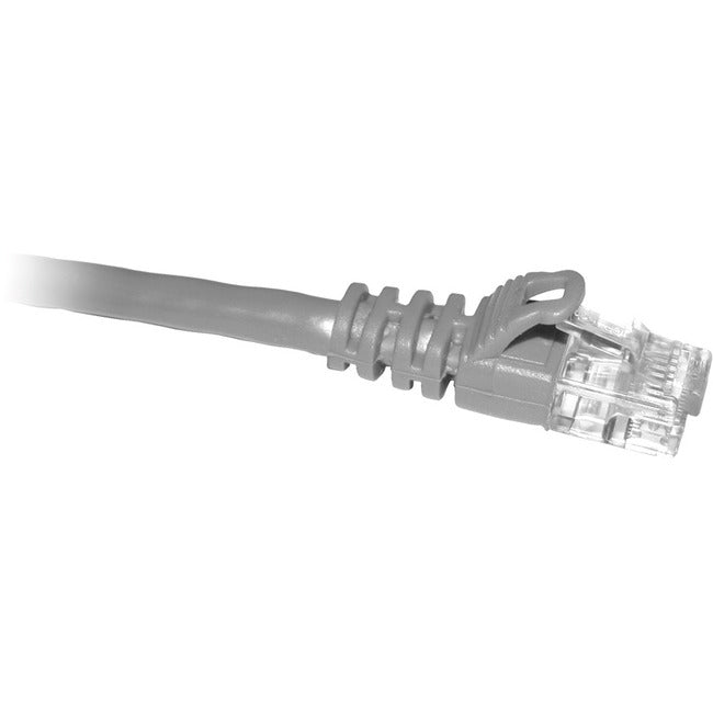 ENET Cat6 Gray 10 Foot Patch Cable with Snagless Molded Boot (UTP) High-Quality Network Patch Cable RJ45 to RJ45 - 10Ft