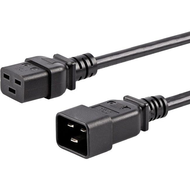 StarTech.com 10 ft Heavy Duty 14 AWG Computer Power Cord - C19 to C20