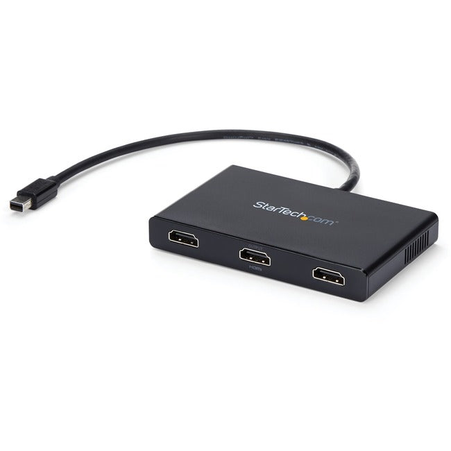 StarTech.com Mini DisplayPort to HDMI Multi Monitor Splitter - 3-Port MST Hub - mDP 1.2 to 3x HDMI MST Hub