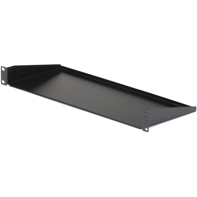 StarTech.com Vented 1U Rack Shelf - 10in Deep - 1U Rack Mount Shelf