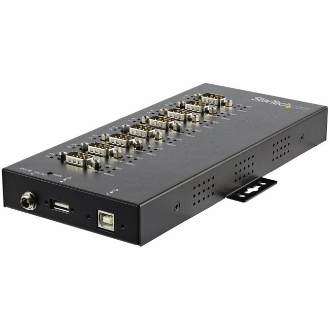 StarTech.com 8 Port Industrial USB to RS-232/422/485 Serial Adapter - 15 kV ESD Protection - USB to Serial Adapter