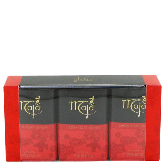 Maja by Myrurgia Soap (3 pack) 3.1 oz for Women