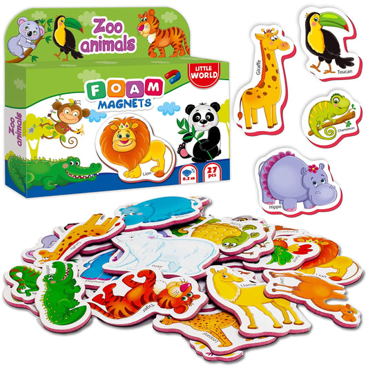 27 Fridge Magnets for Toddlers – Refrigerator Magnets for Toddlers 1 3   Kids Magnets for Fridge   Animal Baby Magnets   Refrigerator Magnets for Kids