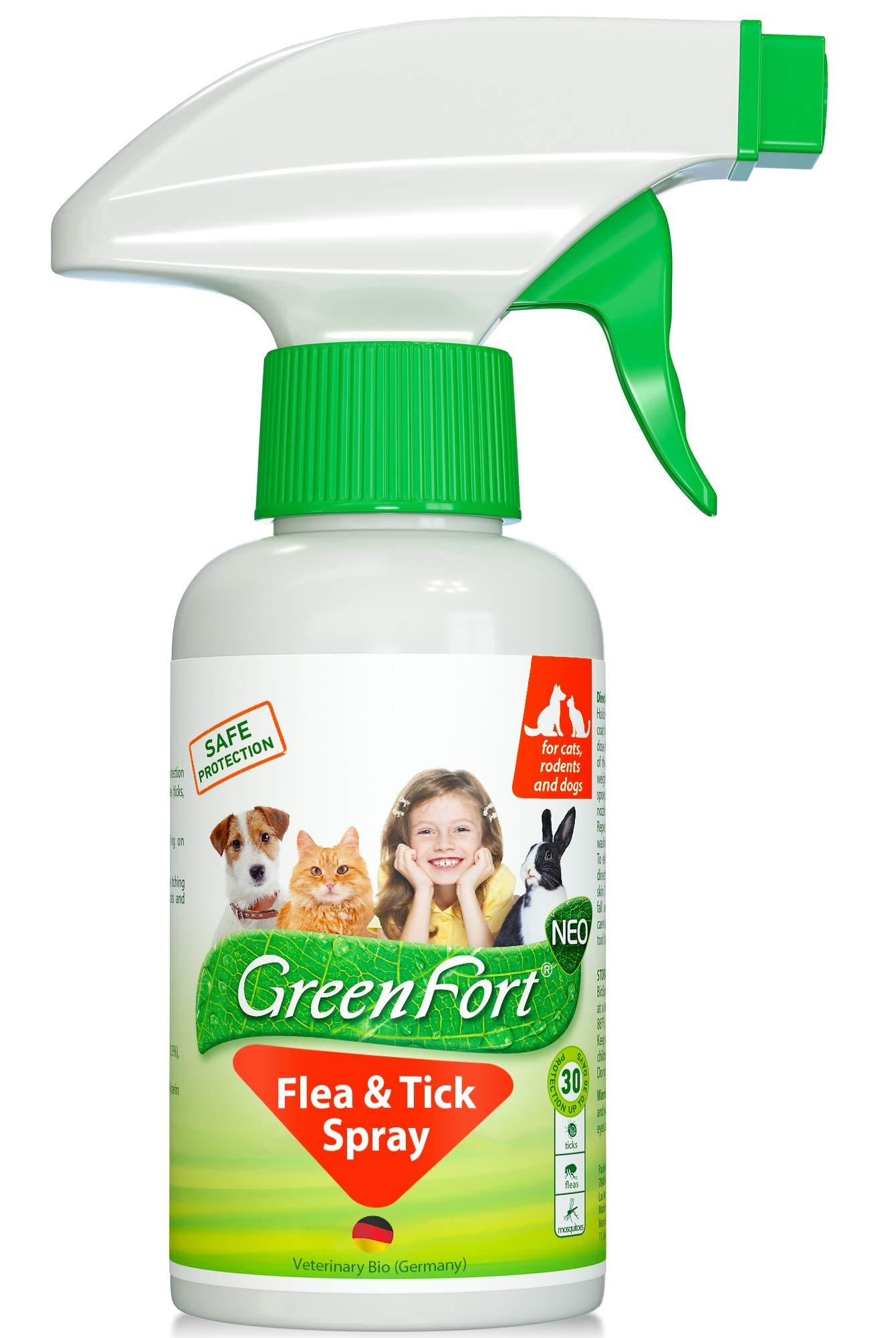 Natural Flea and Tick Home Spray for Dogs Cats & Ferret   Mosquito Bug Repellent & Carpet Flea Killer   Pet Pest Control & House Flea Treatment Indoor   Organic Prevention for Safe