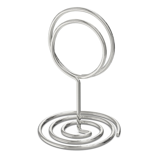 10 Pack Table Number Holders for Wedding   Silver Place Card Holder   Table Sign Holders   Picture   Photo Holders for Tables   Mini Table Number Stands Silver   Small Table Number Holders Clip Stand
