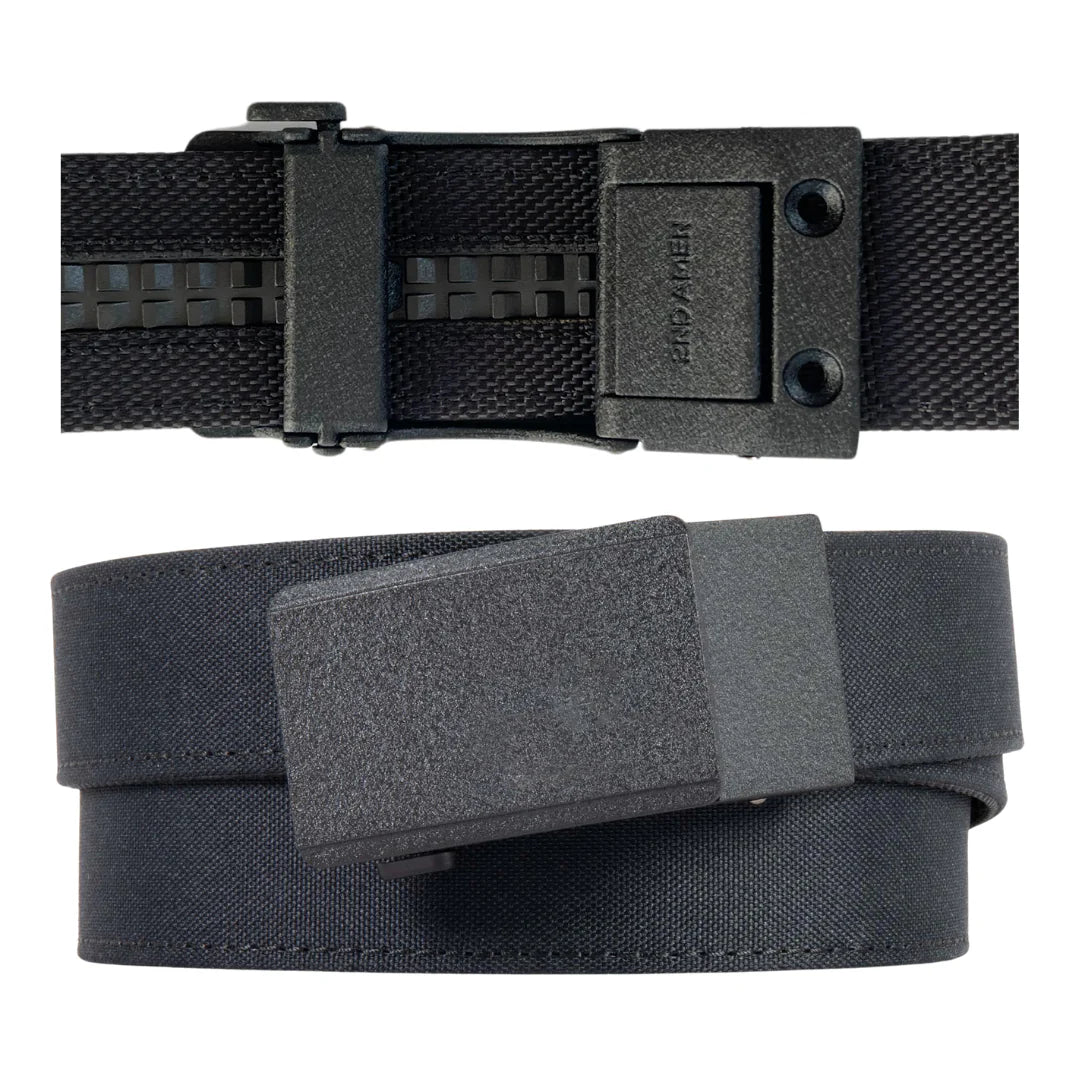 OPS 1.0 EDC Gun Belt 1.5", Standard Up to 46" Waist, Black
