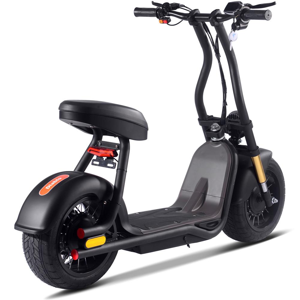 Mototec Diablo 48v 1000w Lithium Electric Scooter
