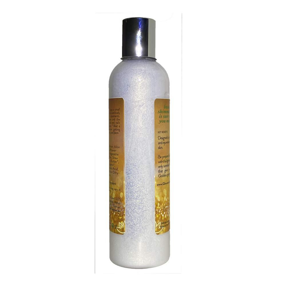 Organic Body Shimmer Lotion   Super Level 3 Gold Body Shimmer 8 oz