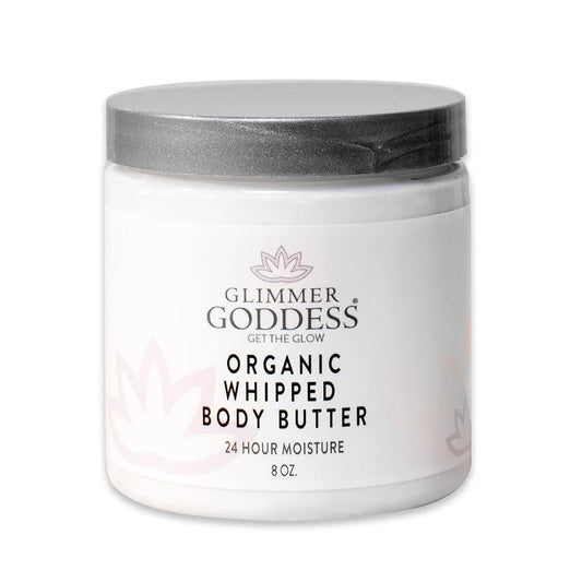 Organic Whipped Body Butter  Coconut Lime Vegan 24 Hr Hydration Less Stretch Marks All Skin Types Child Safe Organic 8 oz