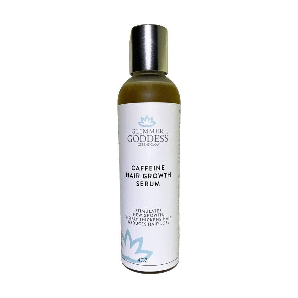 Organic Caffeine Hair Loss Hair Growth Stimulating Serum   Naturally Slows Hair Loss Helps Generate New Hair