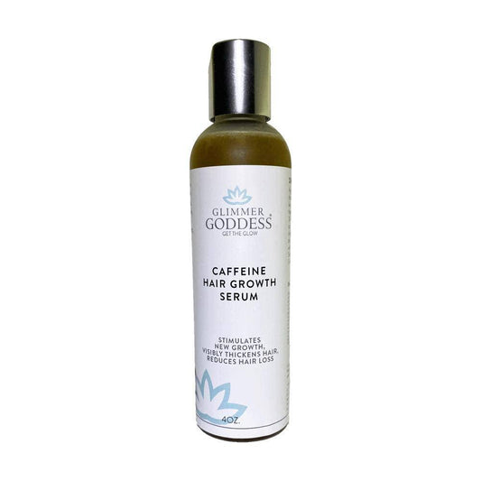 Organic Caffeine Hair Loss Hair Growth Stimulating Serum   Naturally Slows Hair Loss Helps Generate New Hair