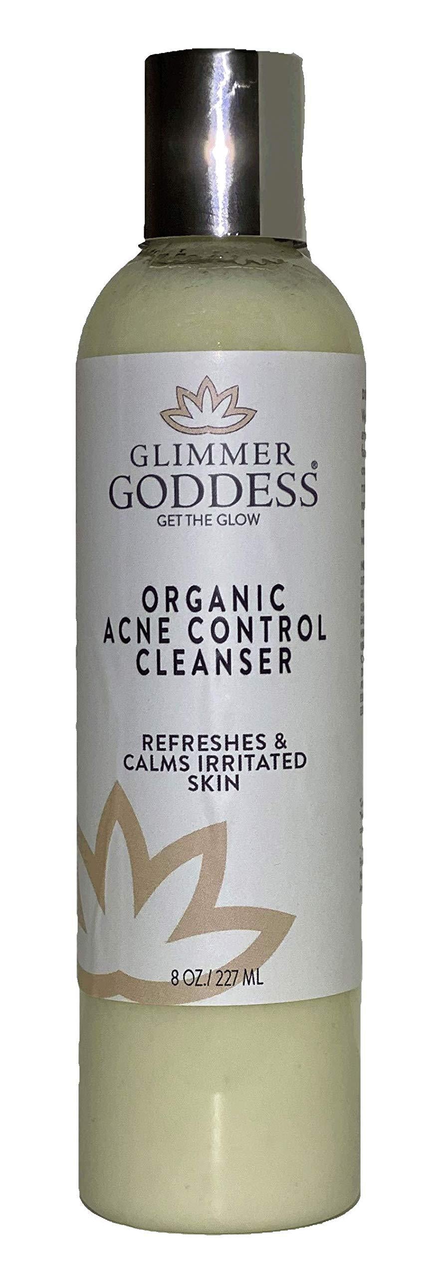 Organic Acne Face Wash Cleanser with Salicylic Acid for Acne & Oily Skin 8 oz