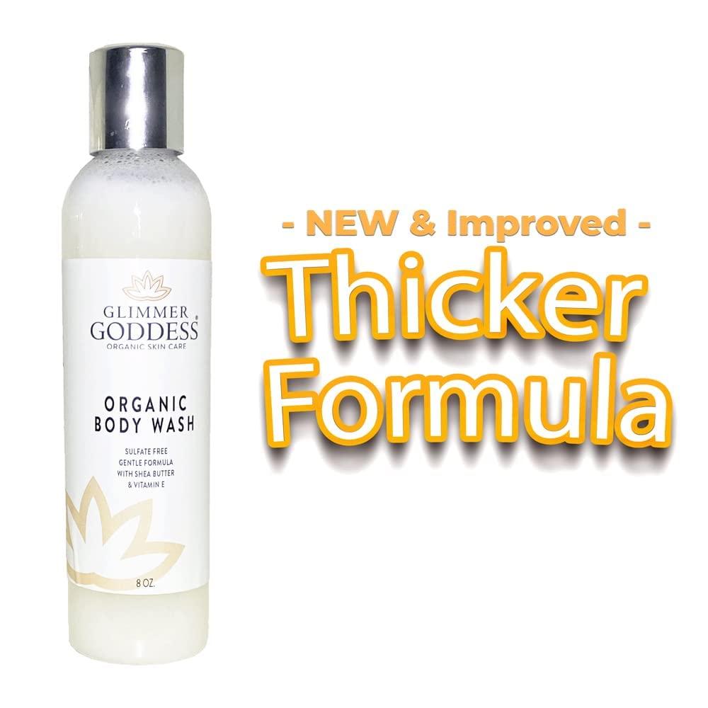 Organic Moisturizing Sulfate Free Body Wash 8 oz
