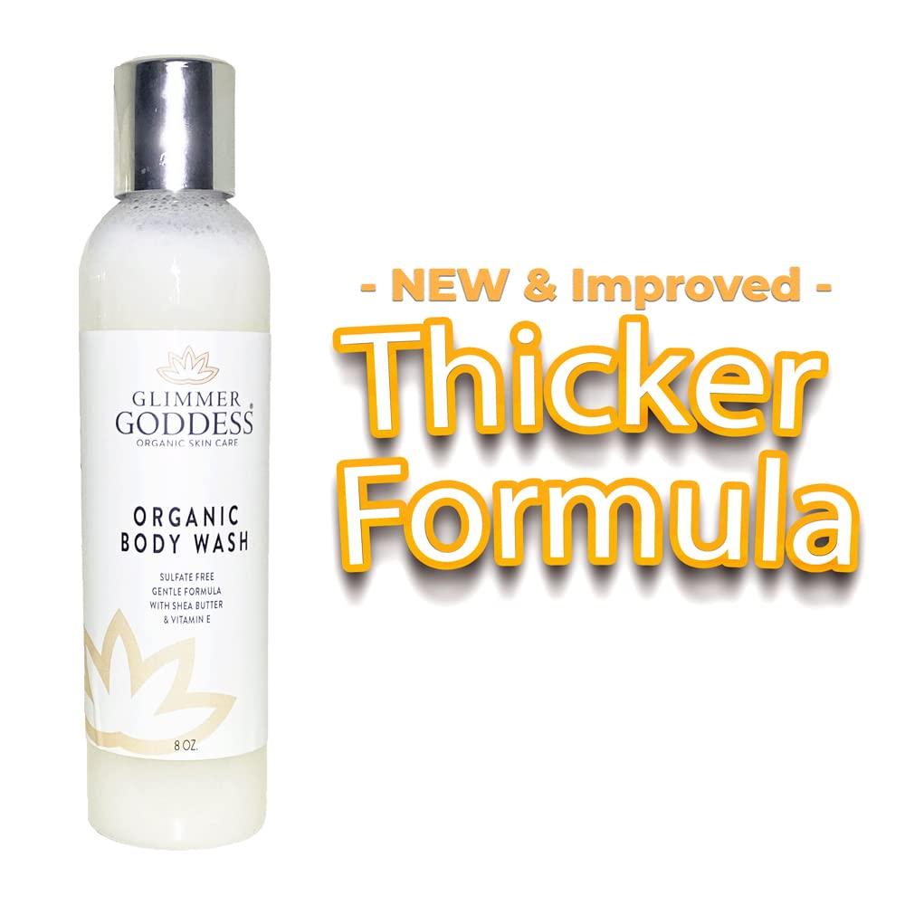 Organic Moisturizing Sulfate Free Body Wash 8 oz
