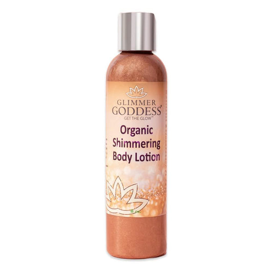 Organic Bronzer Body Lotion   Sexy Level 2 Bronze Body Shimmer 8 oz