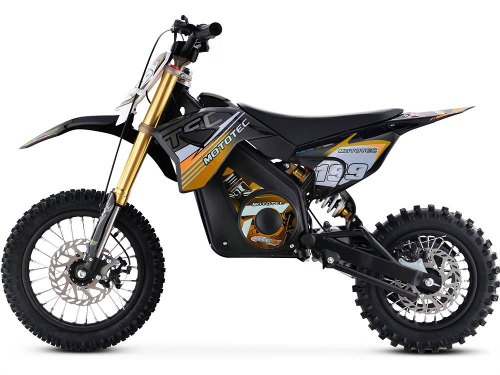 Mototec 36v Pro Electric Dirt Bike 1000w Lithium Orange