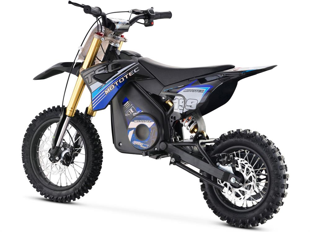 Mototec 36v Pro Electric Dirt Bike 1000w Lithium Blue