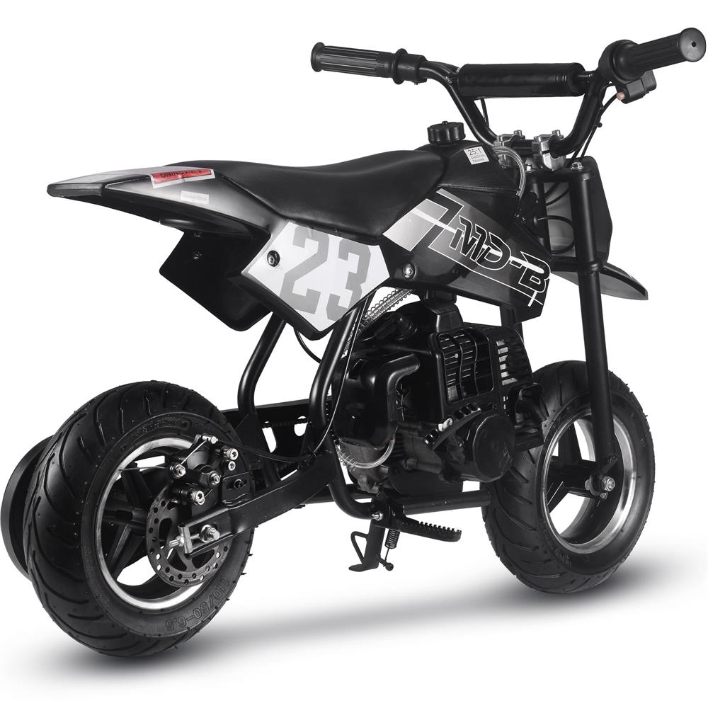 Mototec Db-02 50cc 2-stroke Kids Supermoto Dirt Bike Black