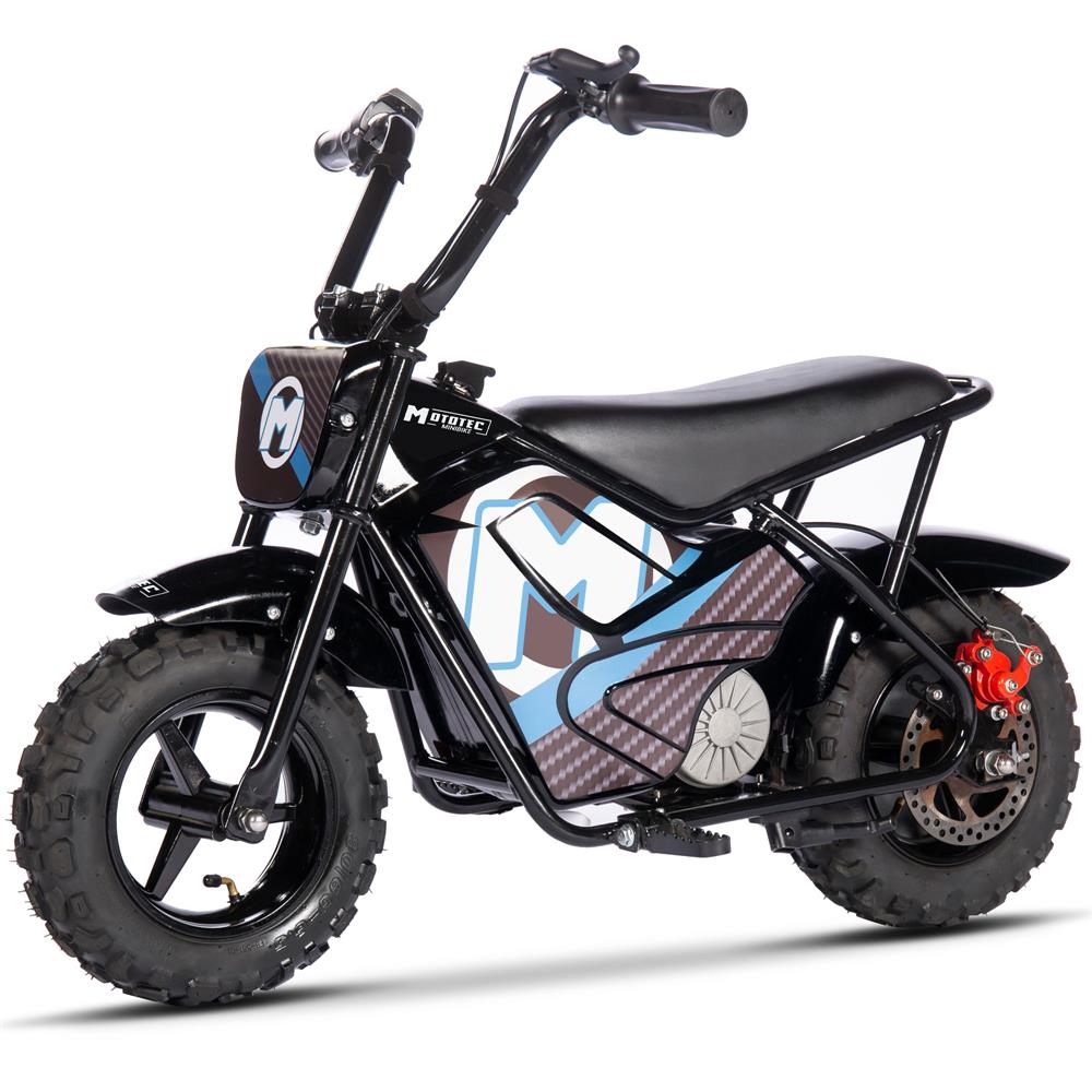 Mototec 24v 250w Electric Mini Bike Black