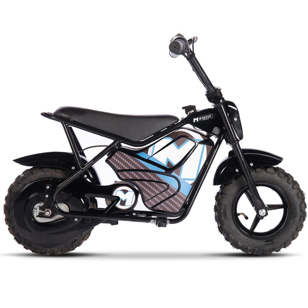 Mototec 24v 250w Electric Mini Bike Black