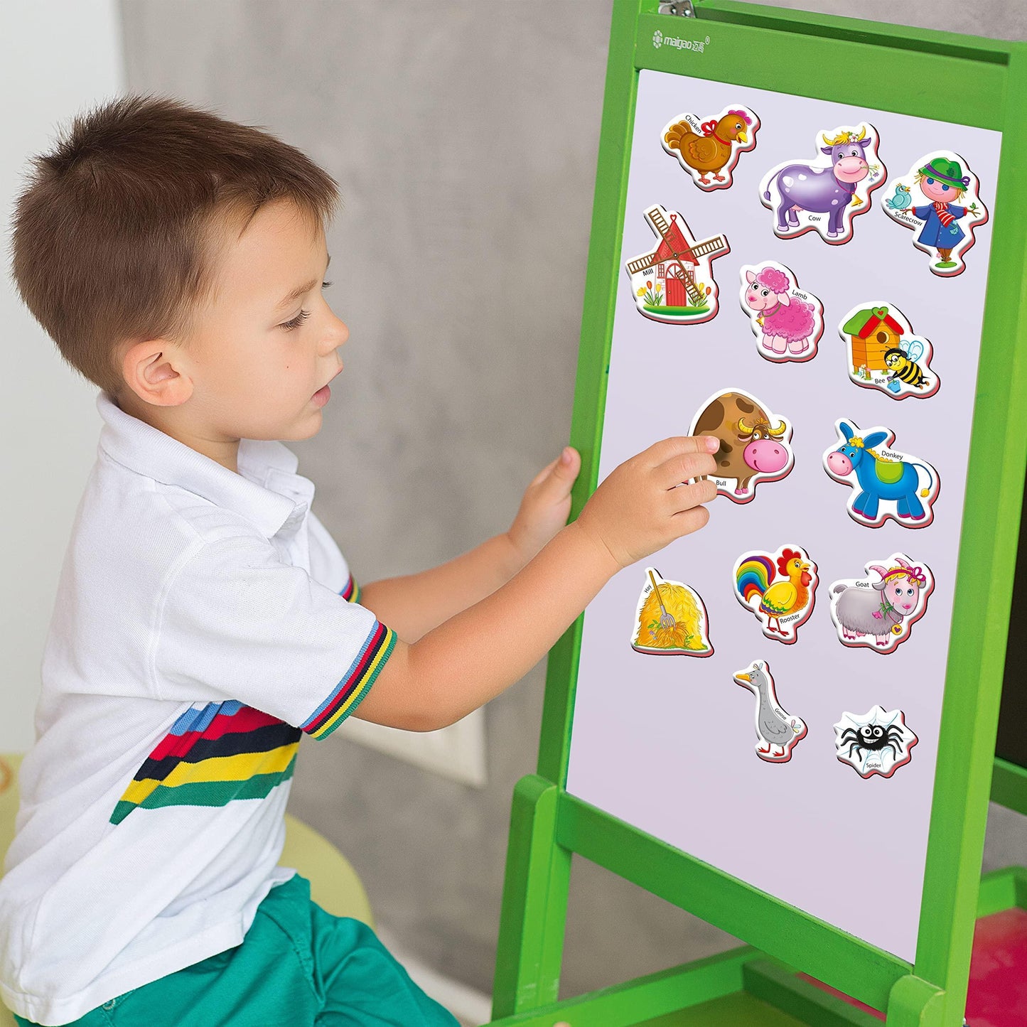 27 Foam Fridge Magnets for Toddlers 1 3   Large Toddler Magnets – Fridge Magnets for Kids   Refrigerator Magnets for Kids – Baby Magnets   Animal Magnets for Kids on Fridge