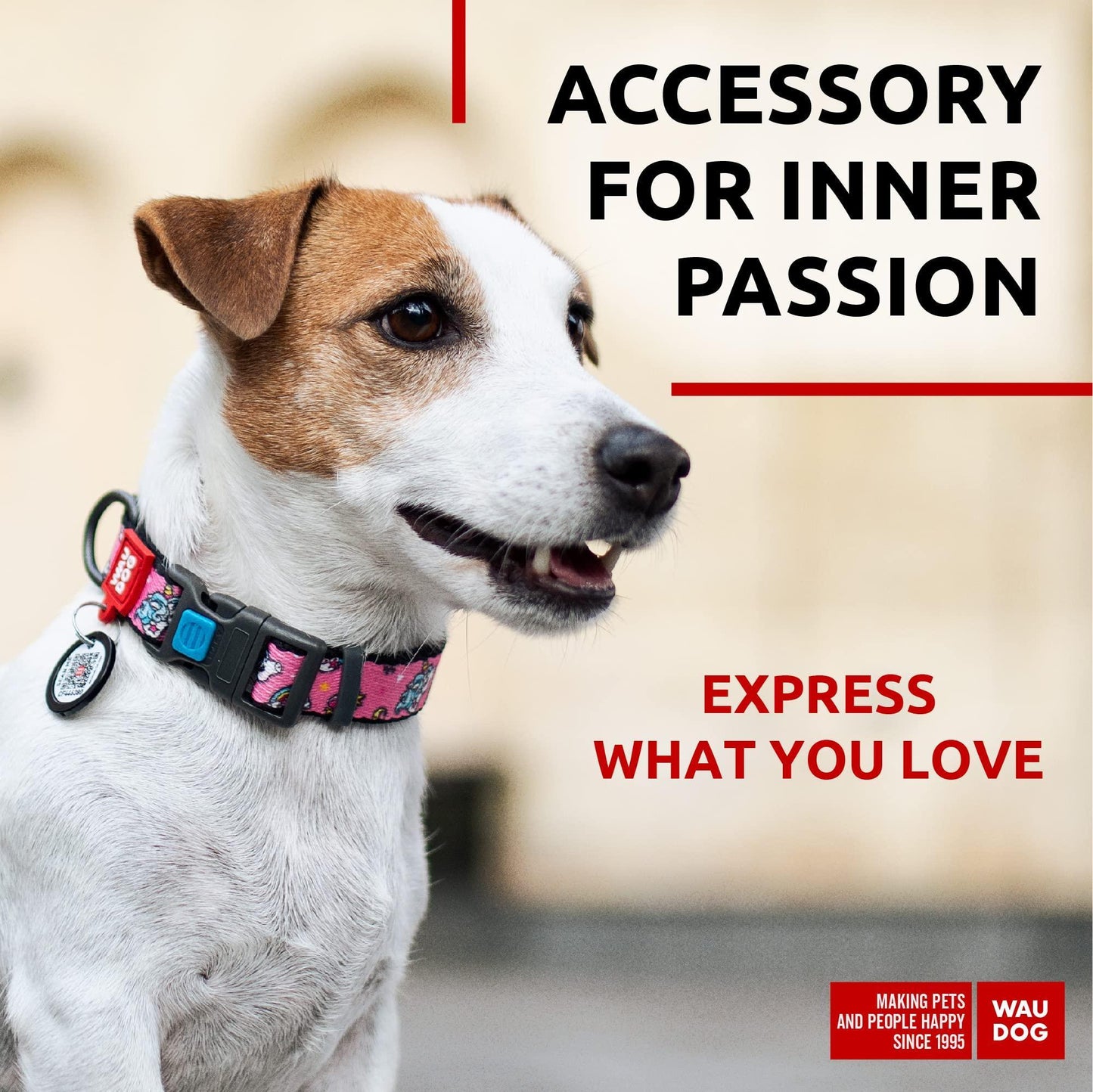 Nylon Dog Collar   Adjustable Dog Collar for Large Dogs Small & Medium Dogs   Breakaway Puppy Collars for Large Breed Dogs   Boy & Girl Dog Collars with Durable Plastic Buckle and QR Dog Tag