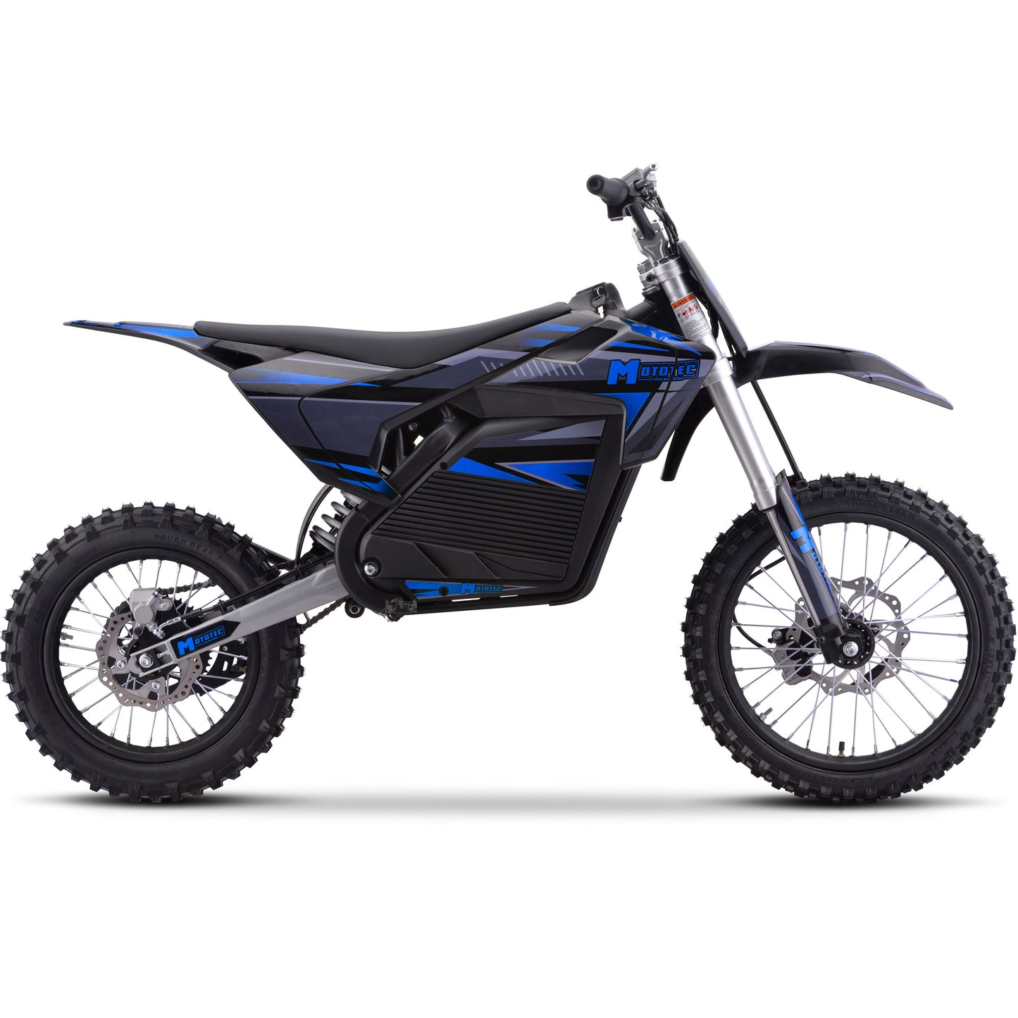 Mototec 72v Pro Electric Dirt Bike 5000w Lithium Blue