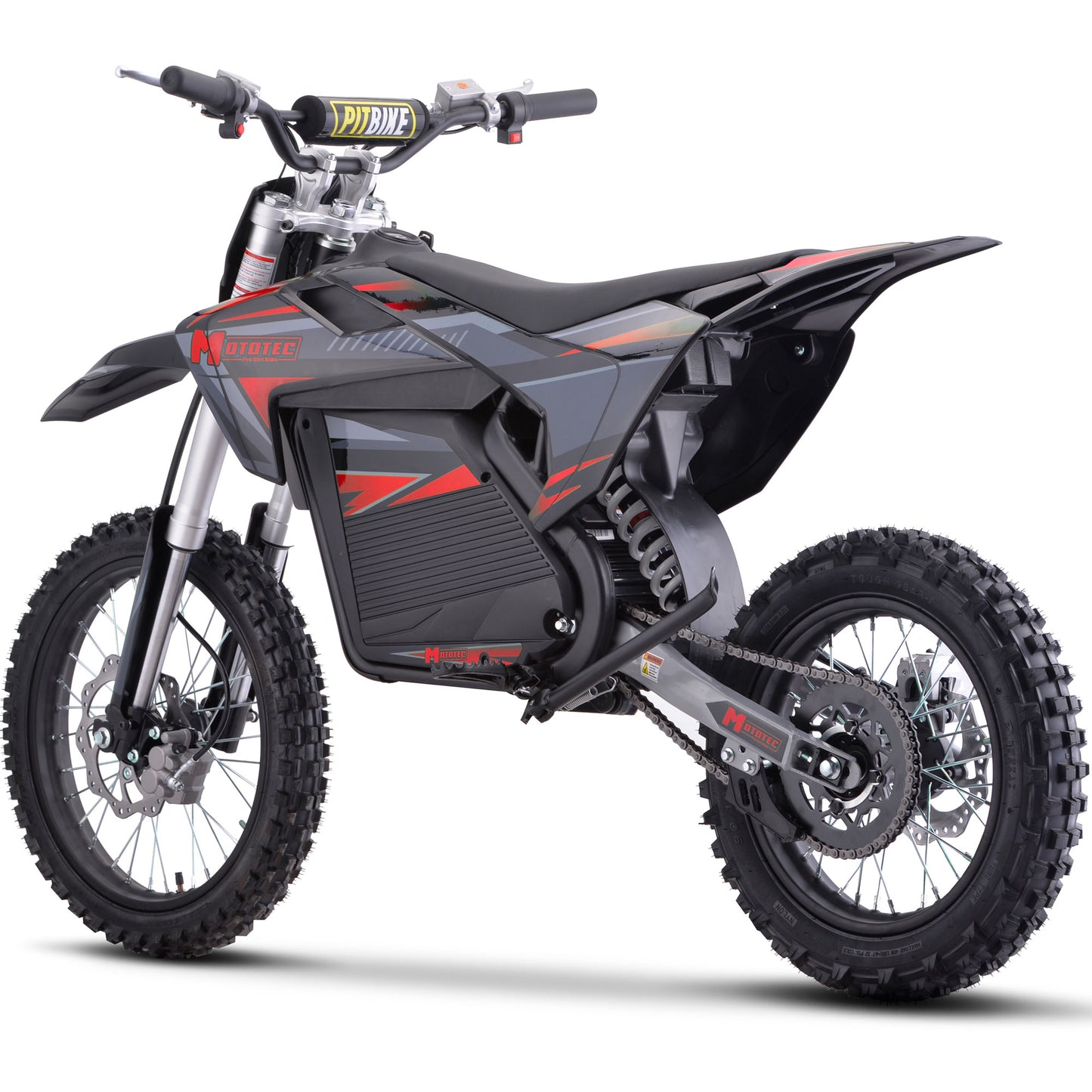 Mototec 72v Pro Electric Dirt Bike 5000w Lithium Red