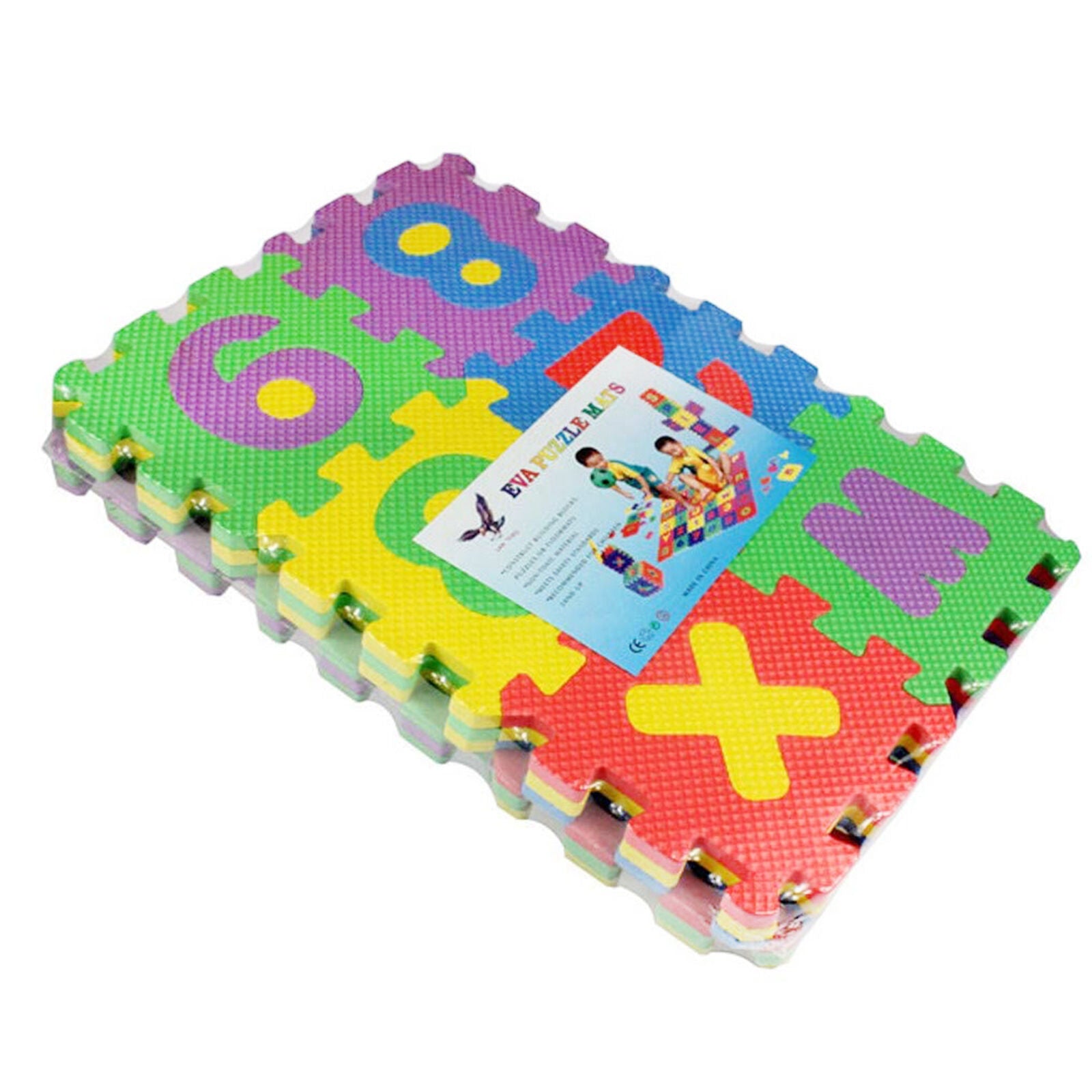 🌟 Transform Playtime with 36Pcs Kids' Soft Foam Play Mat: Interlocking EVA Tiles with Alphabet and Numbers 🎨🔢