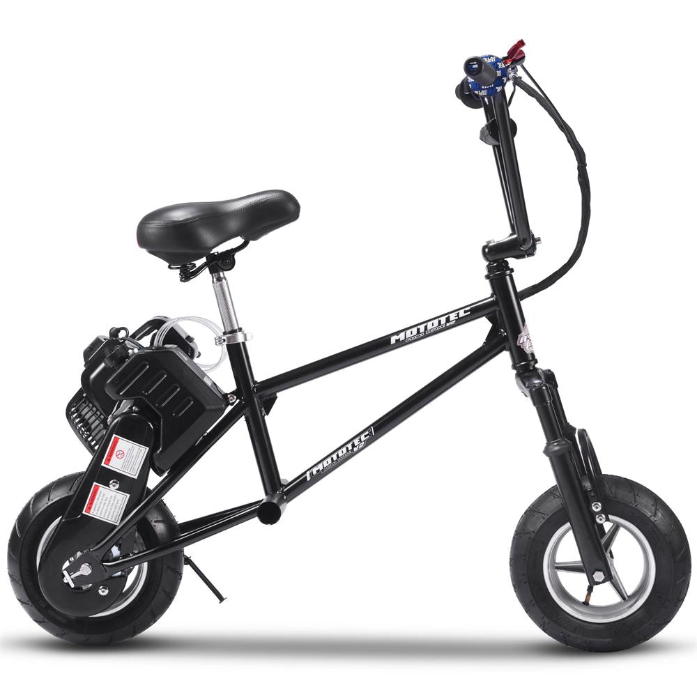 Mototec 49cc Gas Mini Bike V2 Black