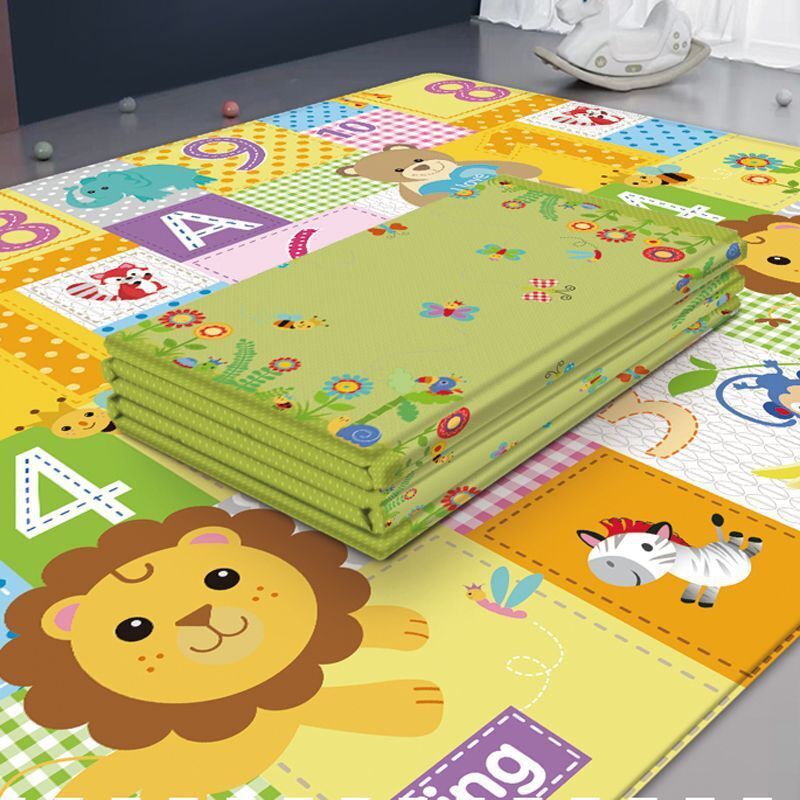 🐻🎨"Create a Magical Wonderland with Funville Baby Play Mat: Foldable, Double-Sided Cartoon Rug for Safe and Stimulating Playtime!" 🌈🎨