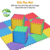 Unlock Your Child's Imagination with 16Pcs Kids Puzzle Exercise Play Mat: Interlocking EVA Floor Mat for Infants - Safe, Fun, and Educational!