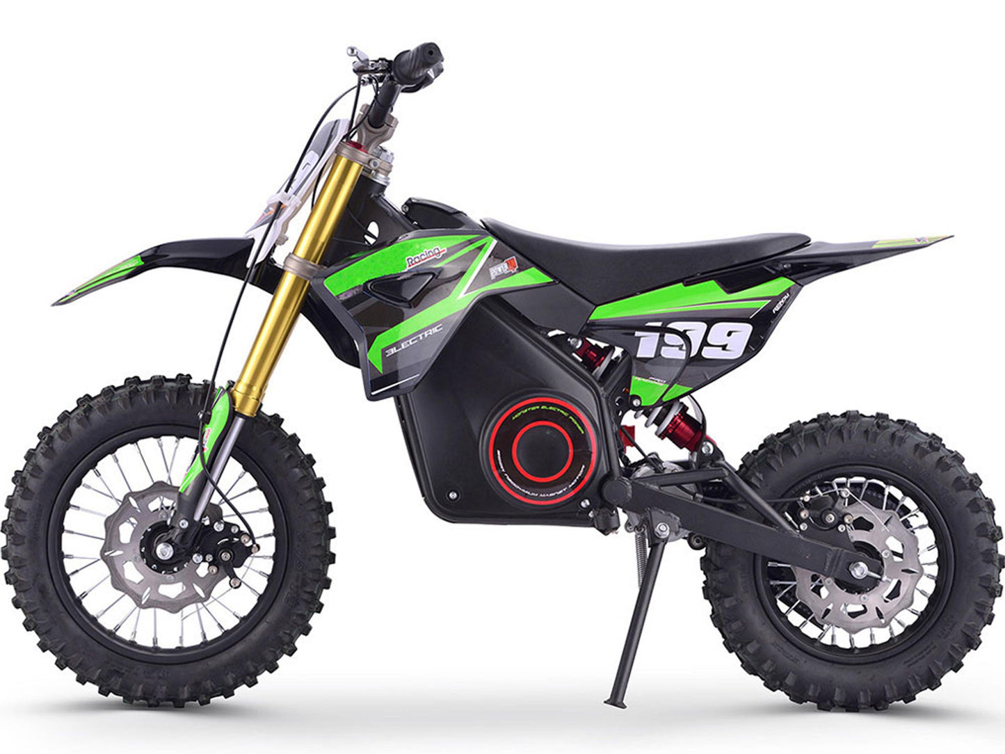 Mototec 36v Pro Electric Dirt Bike 1000w Lithium Green