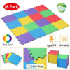 Unlock Your Child's Imagination with 16Pcs Kids Puzzle Exercise Play Mat: Interlocking EVA Floor Mat for Infants - Safe, Fun, and Educational!