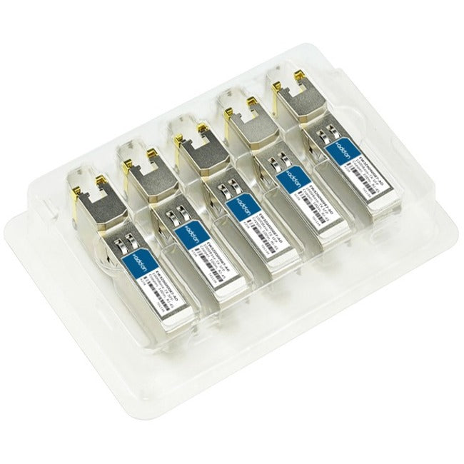 AddOn 4-Pack of Citrix EW3Z0000087 Compatible TAA Compliant 10/100/1000Base-TX SFP Transceiver (Copper, 100m, RJ-45)
